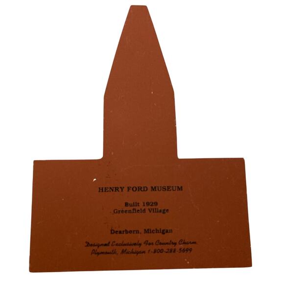 The Cat’s Meow 1991  Lot of 3 – Henry Ford Museum, Martha-Mary Chapel, Town Hall - Picture 3 of 7